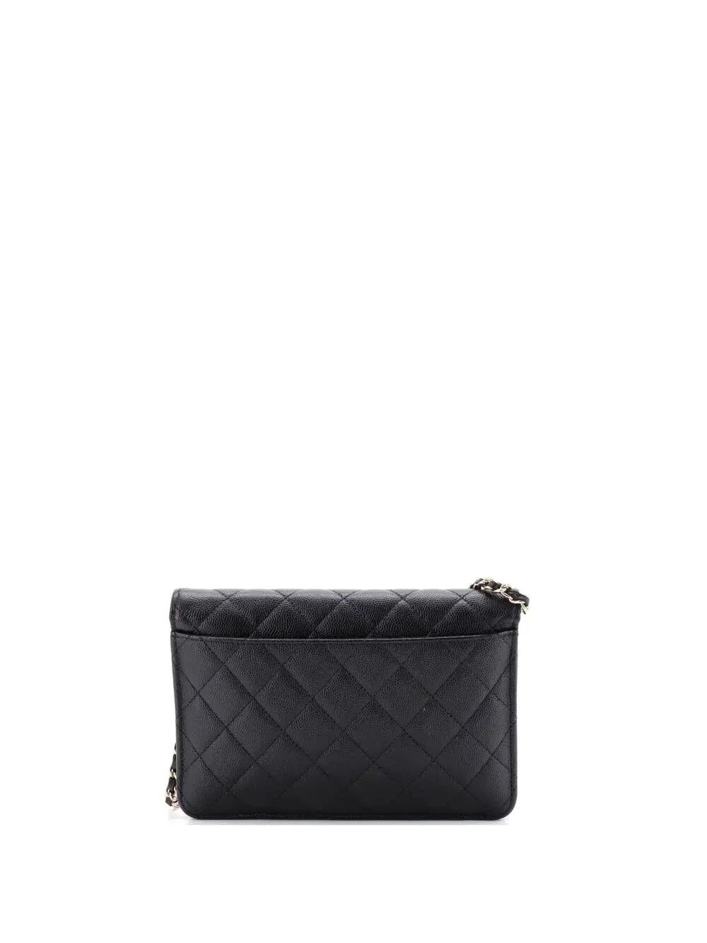 Chanel Cc Full Flap Wallet On Chain #254462C40B